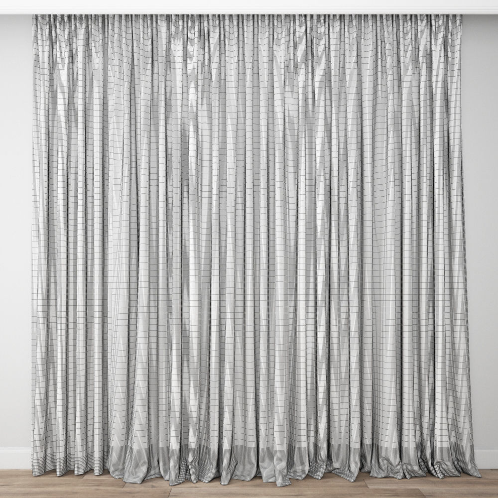 Curtain 153 3D model_2