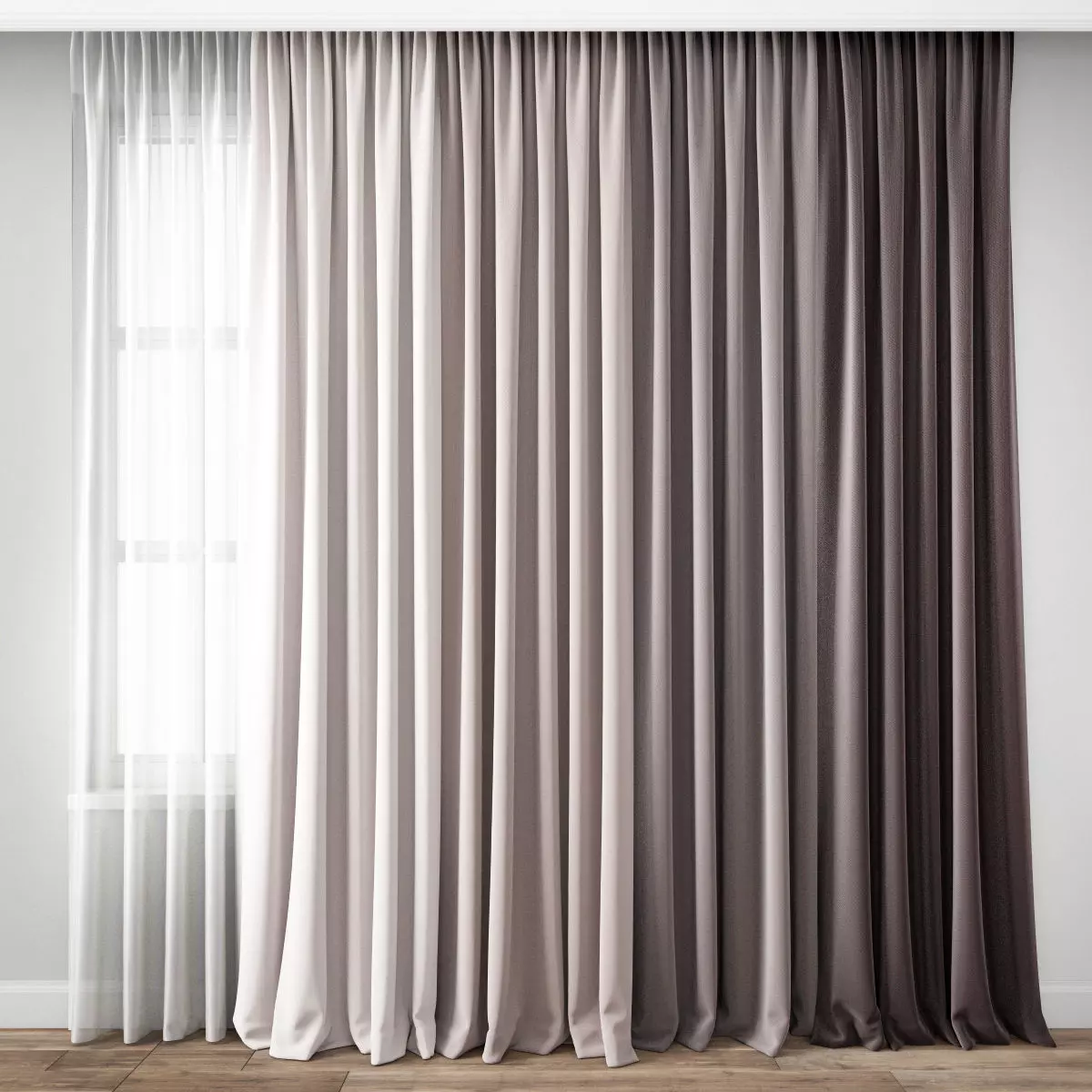Curtain 153 3D model_0