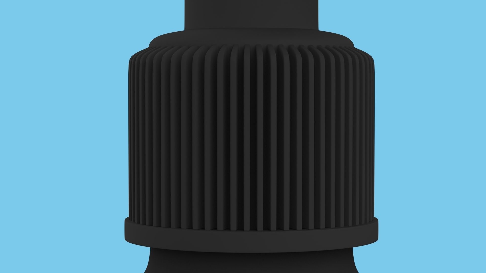 Metalic Bottle for liquid soap 3D model_3