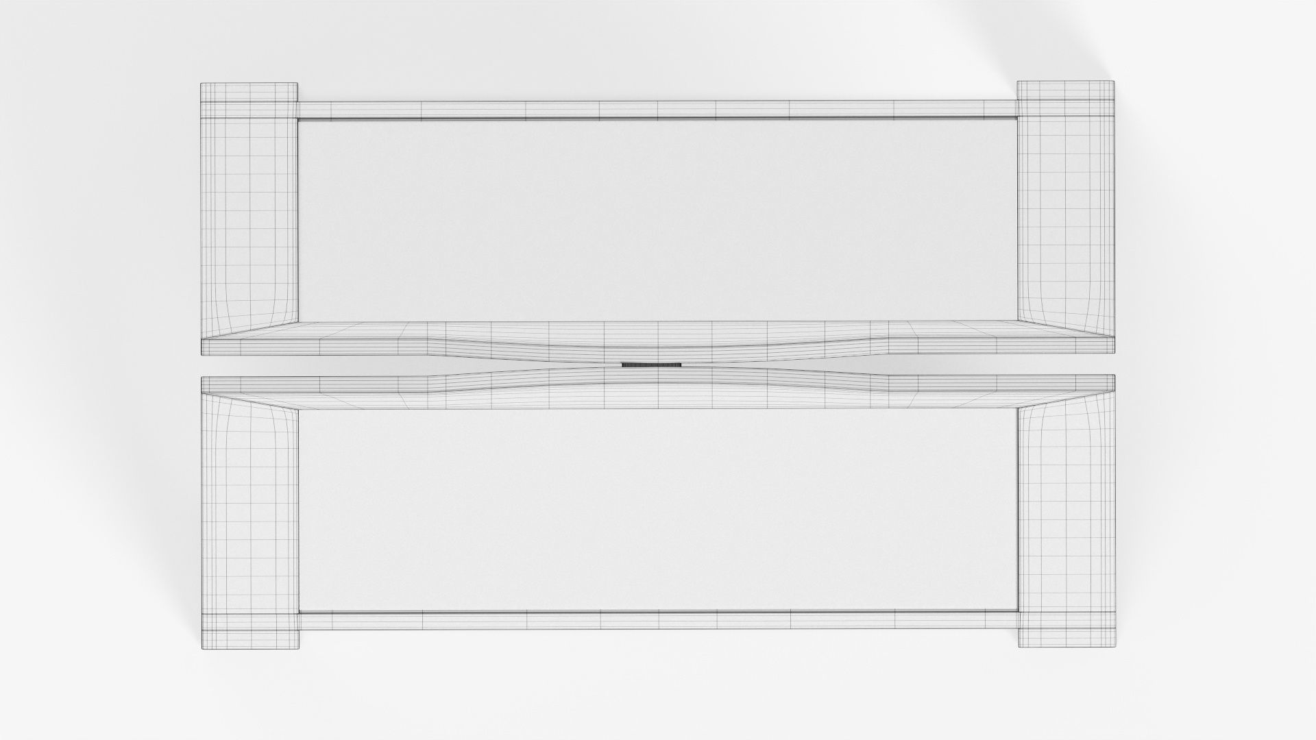 Chalkboard street display mockup 3D model_11