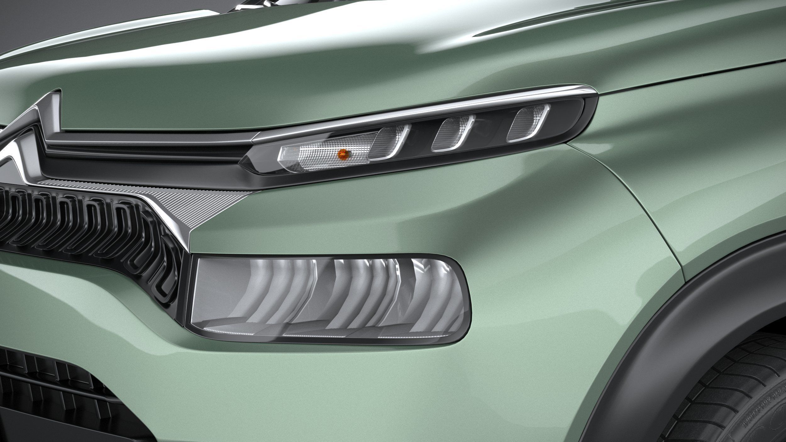 Citroen C3 Aircross 2022 3D model_14