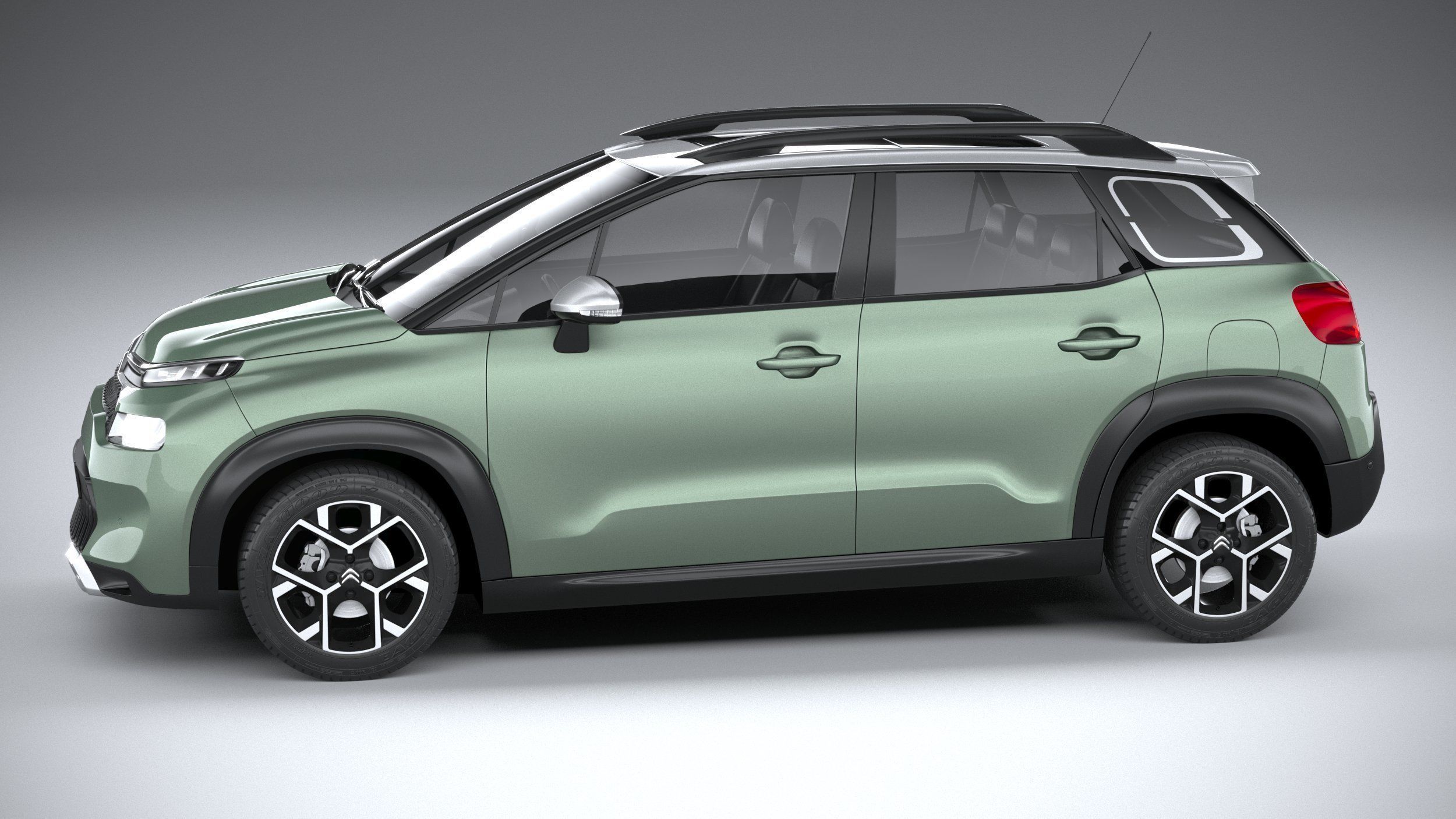 Citroen C3 Aircross 2022 3D model_8