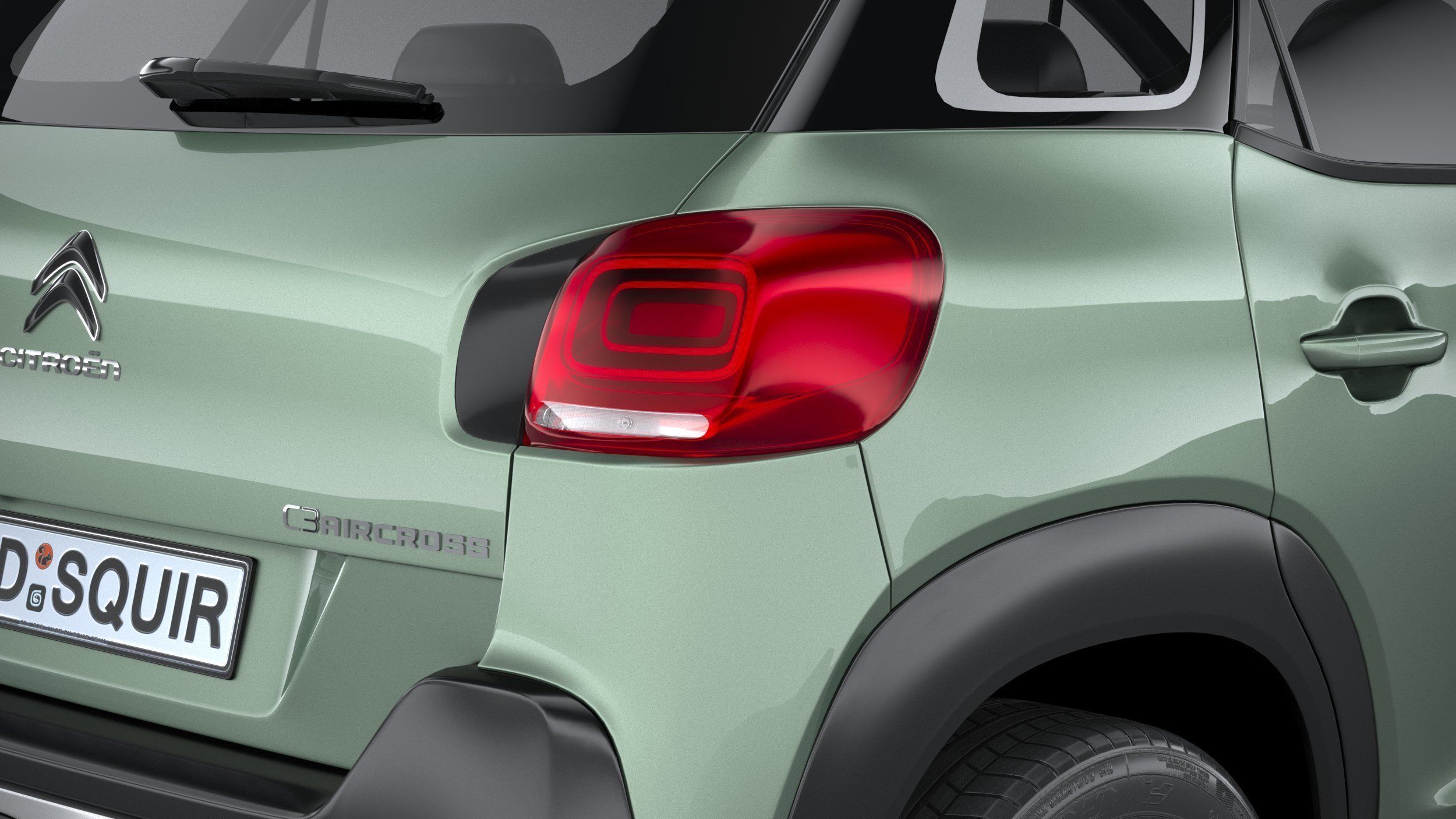 Citroen C3 Aircross 2022 3D model_18