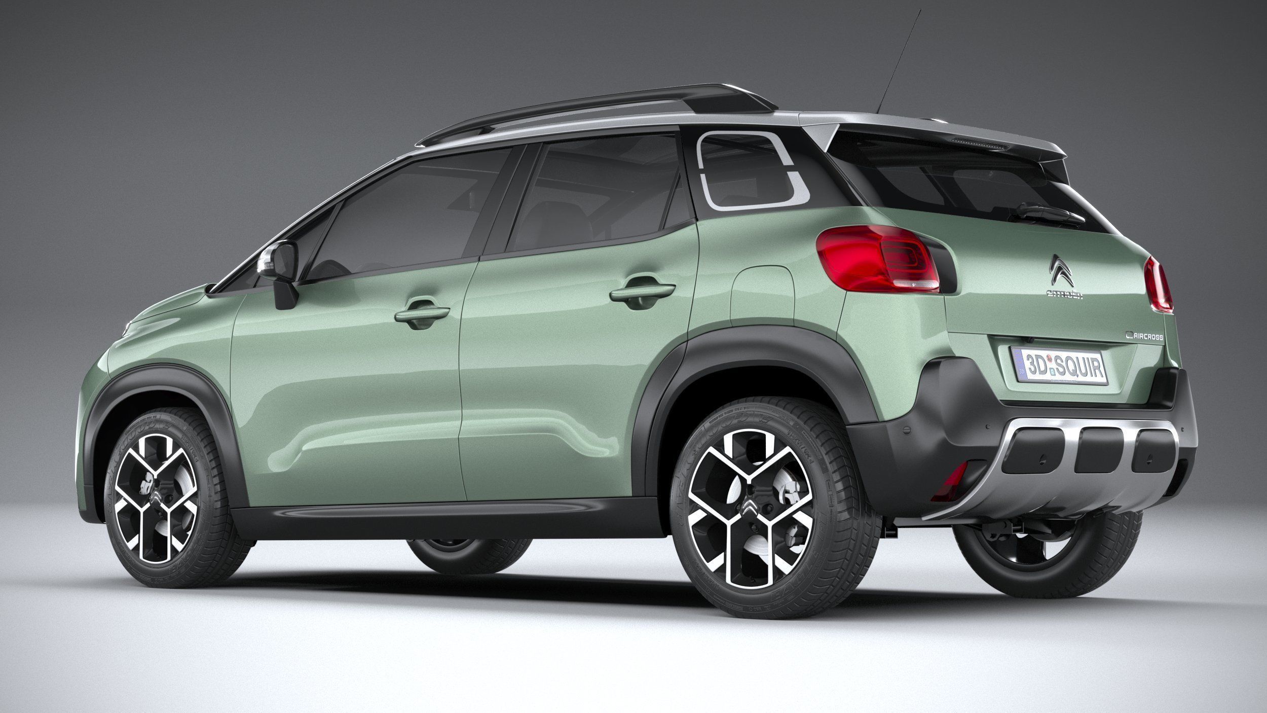 Citroen C3 Aircross 2022 3D model_5
