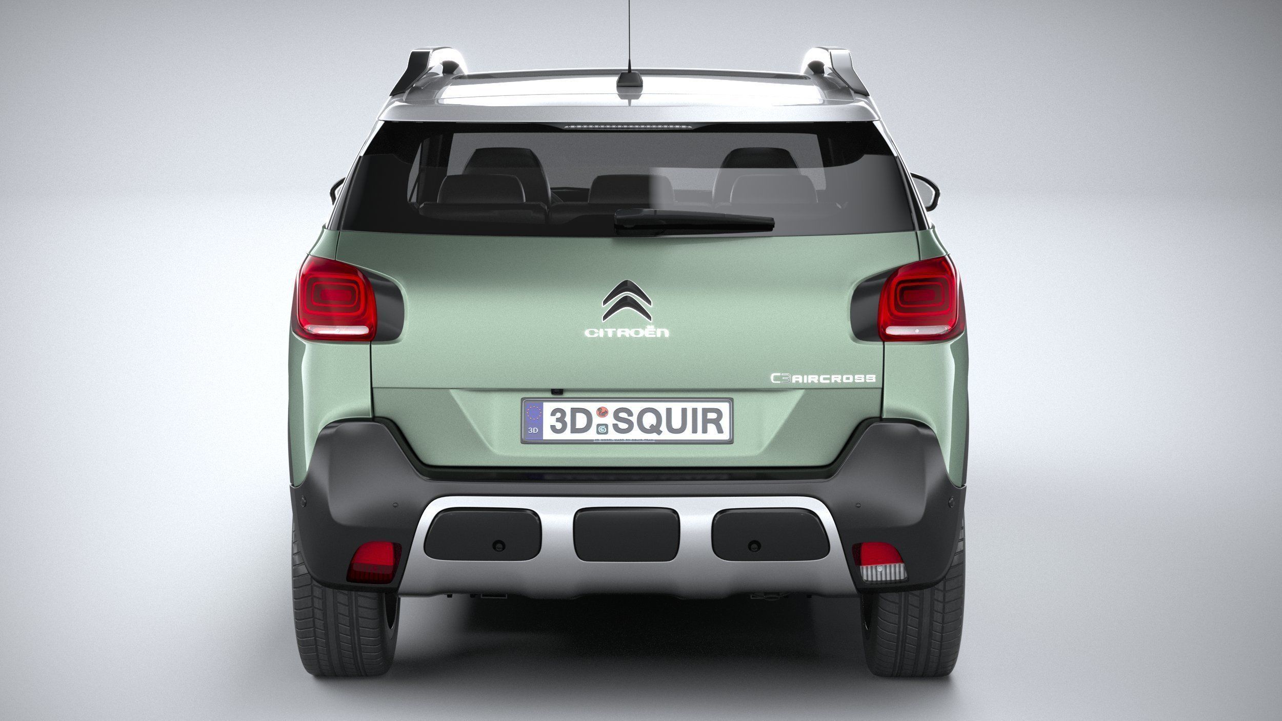 Citroen C3 Aircross 2022 3D model_4