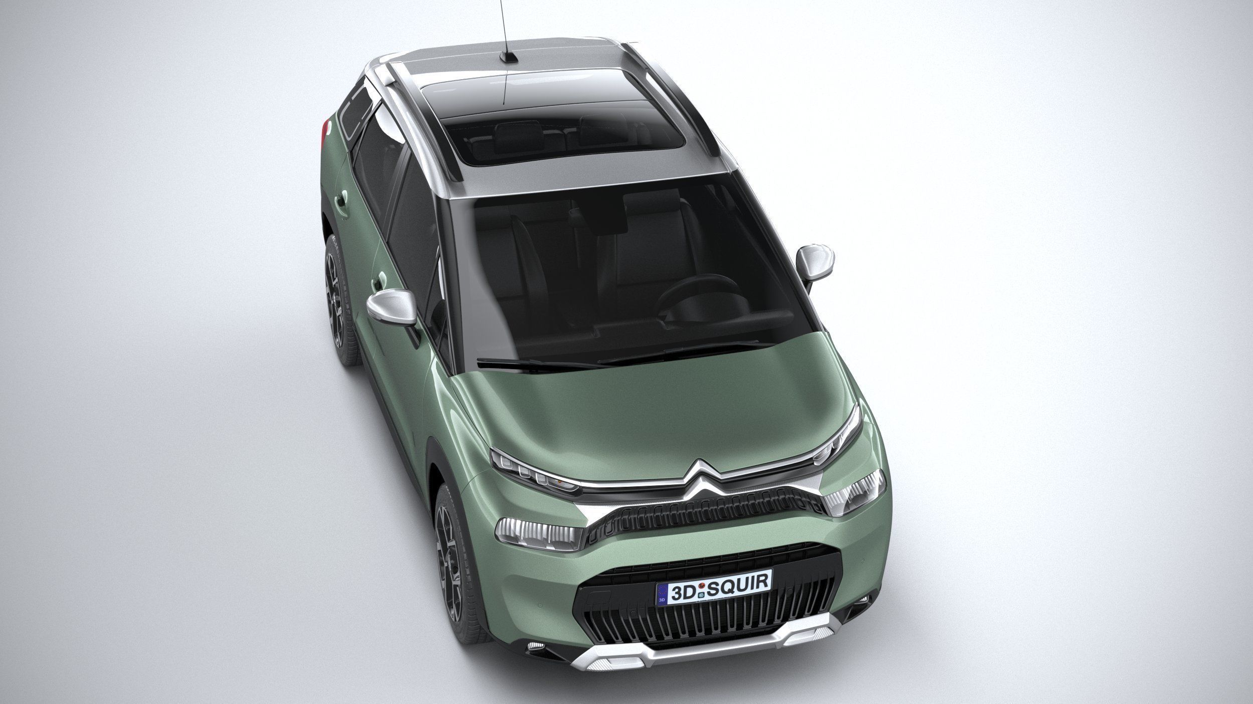 Citroen C3 Aircross 2022 3D model_12