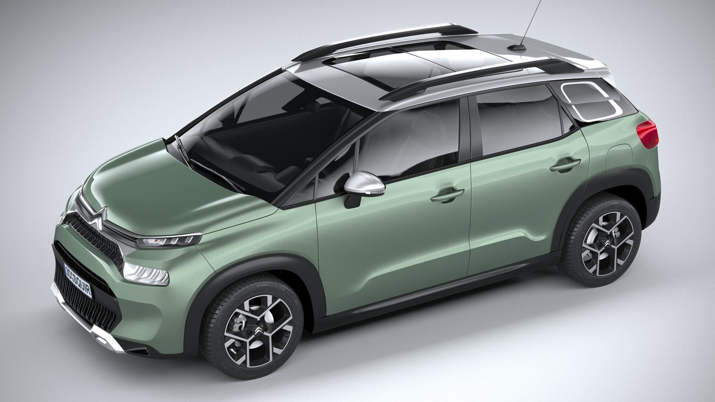 Citroen C3 Aircross 2022 3D model_7