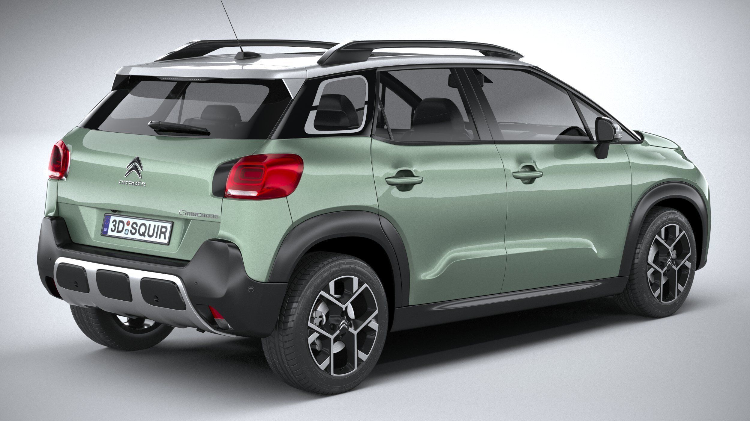 Citroen C3 Aircross 2022 3D model_17