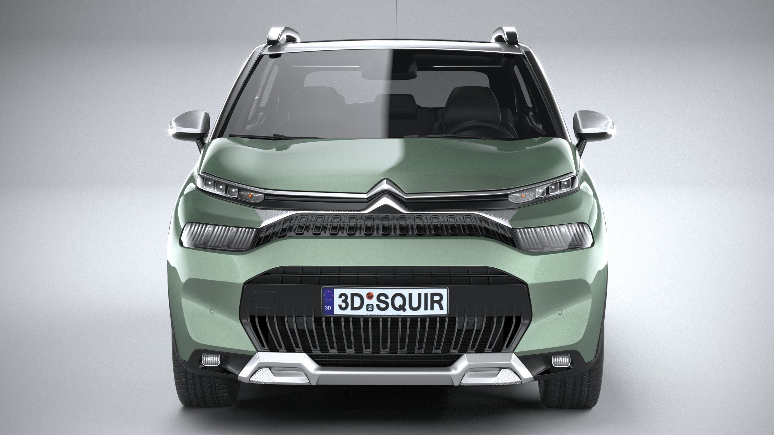 Citroen C3 Aircross 2022 3D model_13