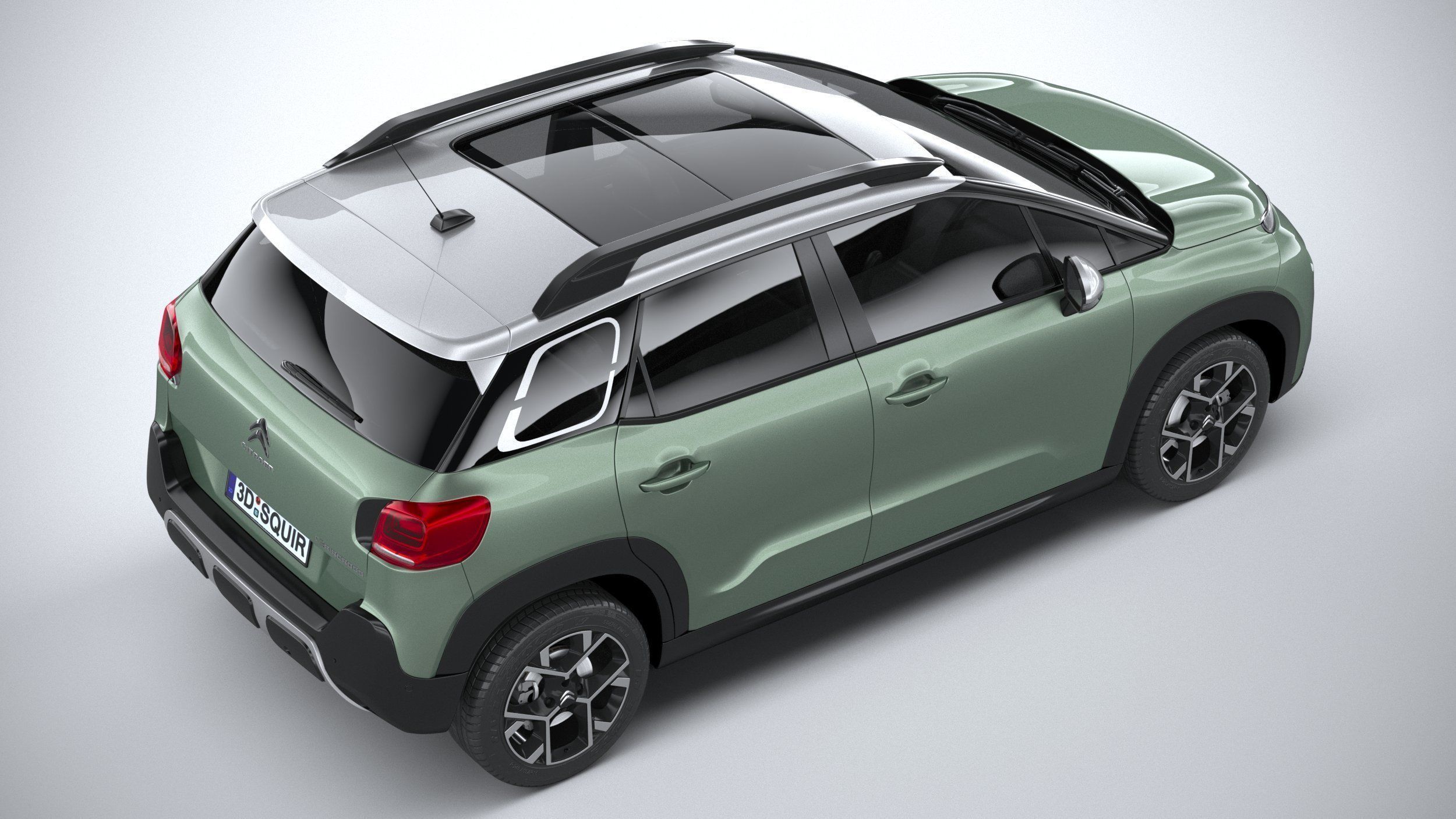 Citroen C3 Aircross 2022 3D model_10
