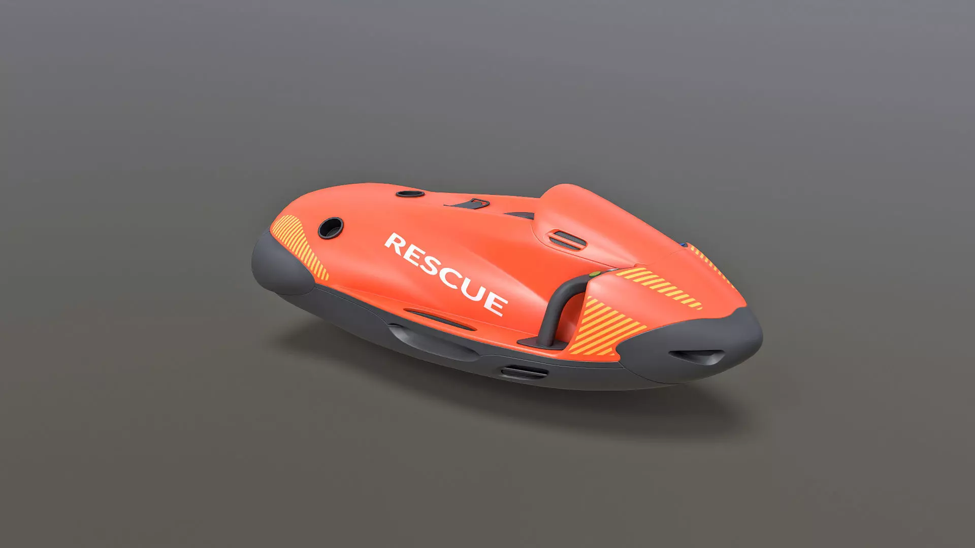 Water Scooter  Low-poly 3D model_0