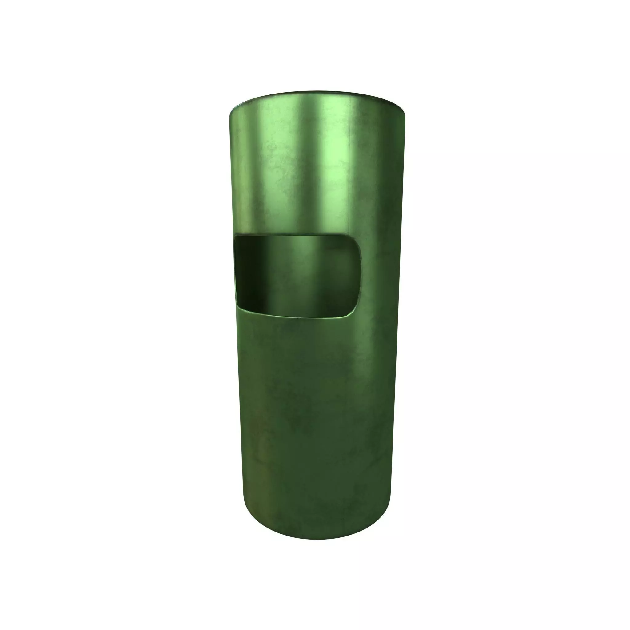 Ashtray Bin v1 003 Low-poly 3D model_0