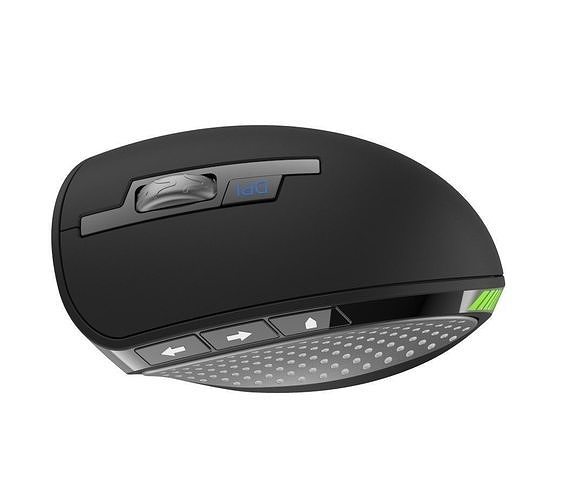 Gaming computer mouse 3D print model