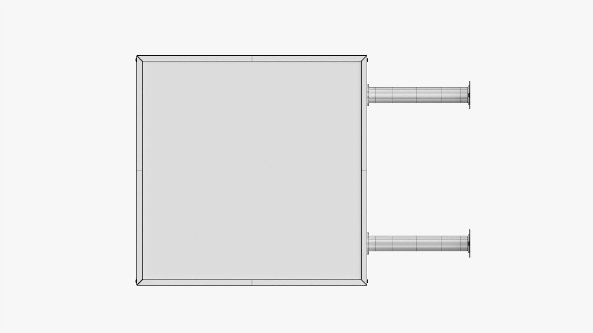 Store street sign mockup 02 3D model_9