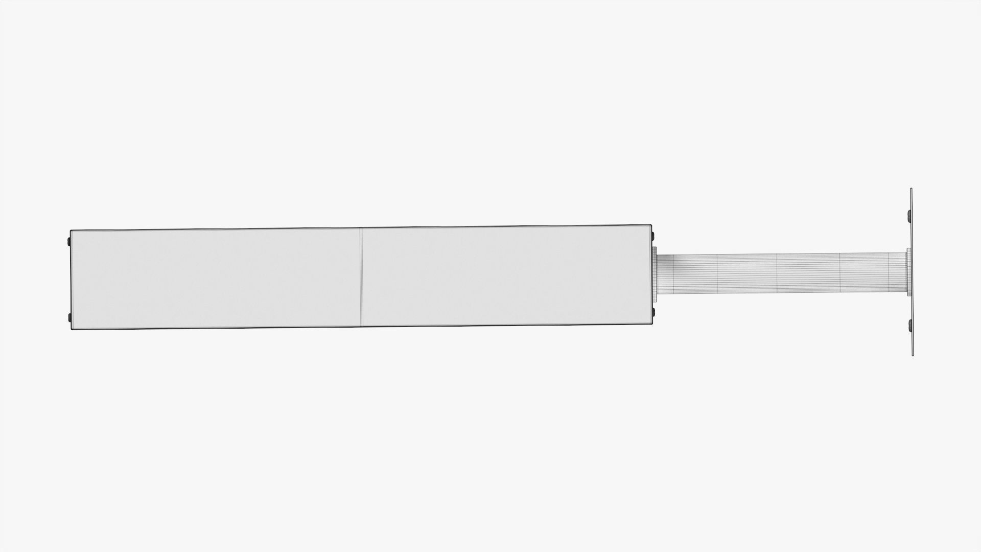 Store street sign mockup 02 3D model_11