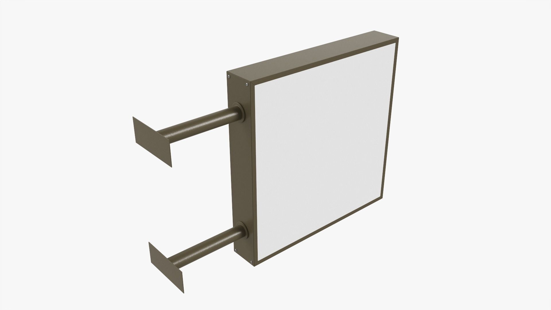 Store street sign mockup 02 3D model_2