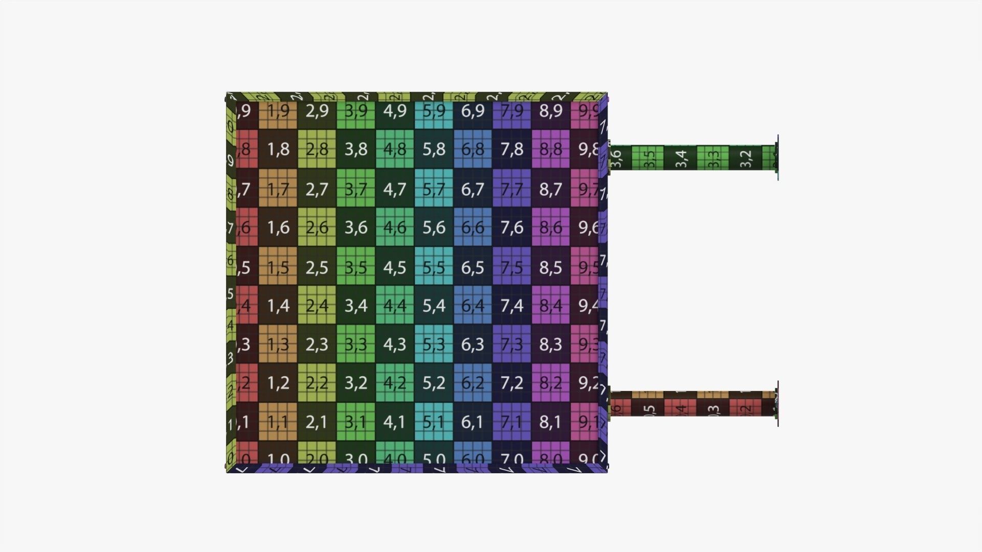 Store street sign mockup 02 3D model_15