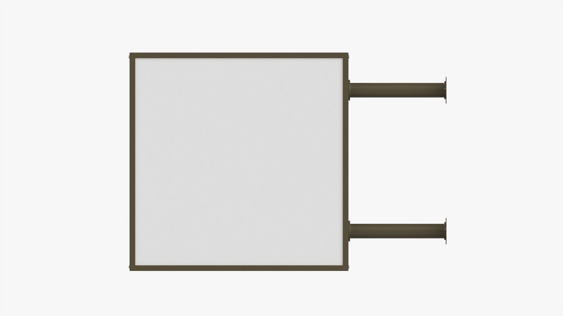 Store street sign mockup 02 3D model_3