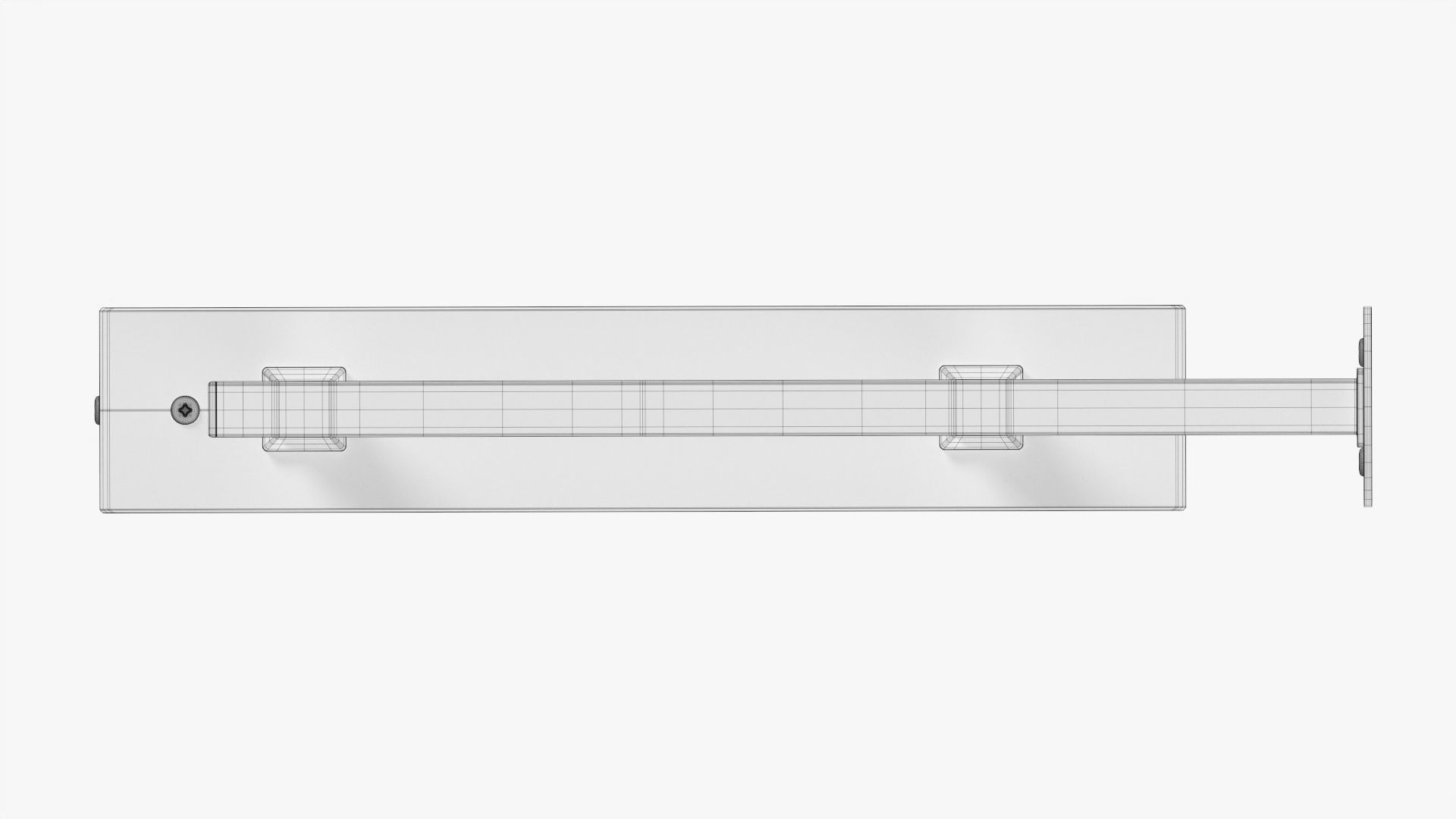 Store street sign mockup 03 3D model_11