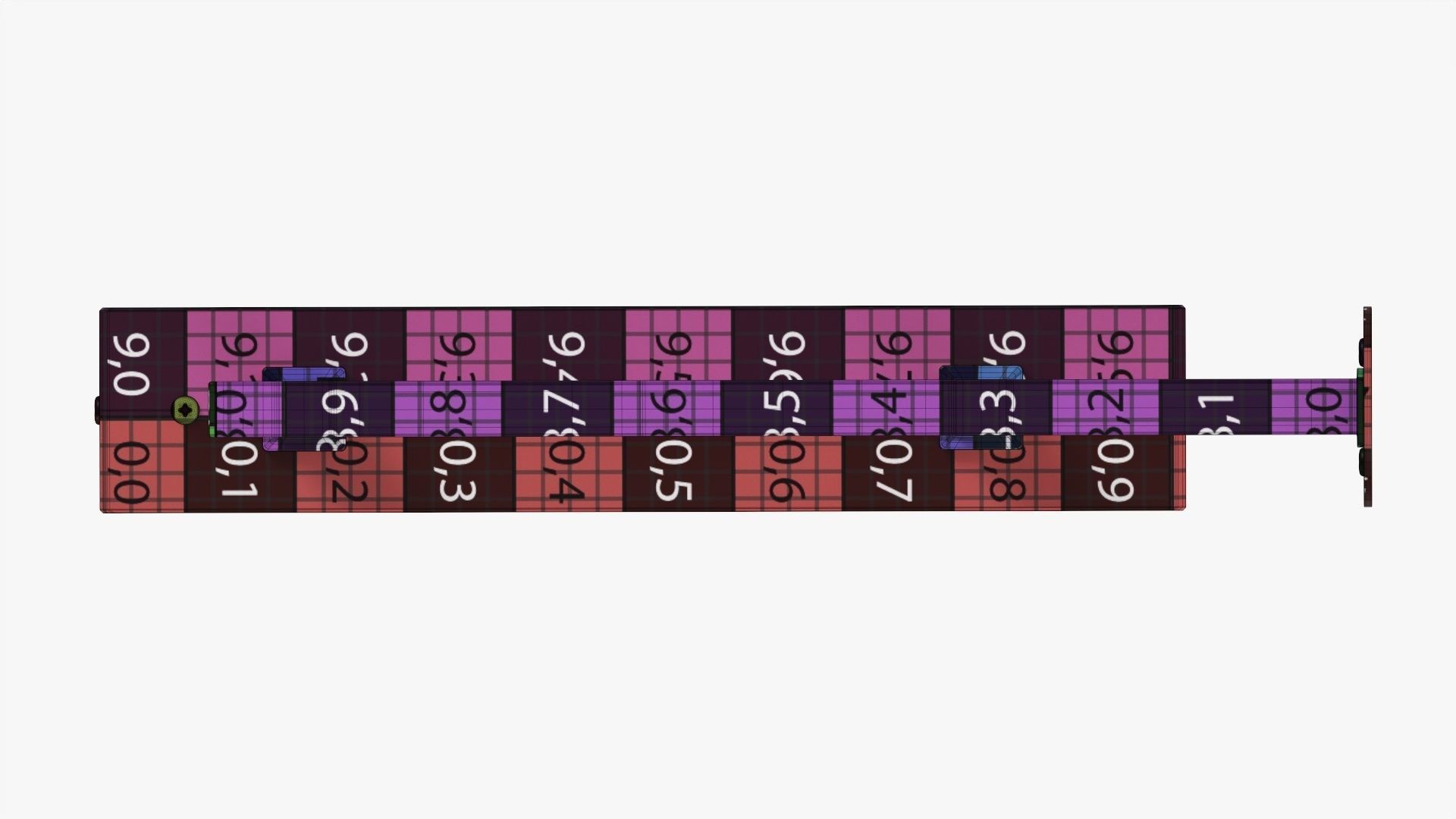 Store street sign mockup 03 3D model_17