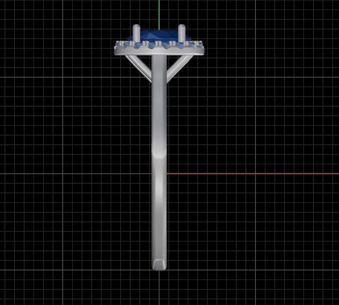 Oval halo ring ready for print 3D print model_11