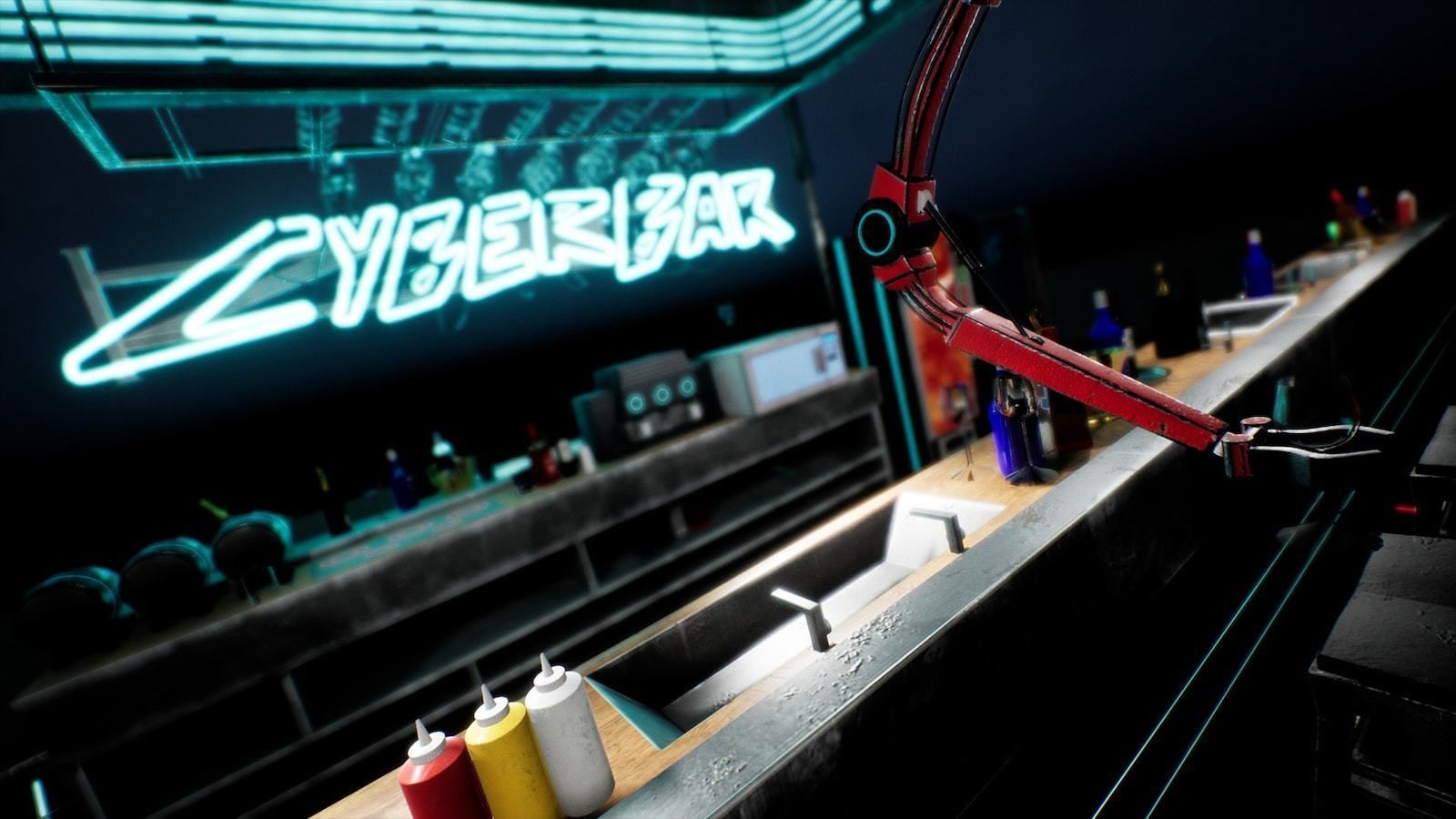 Cyberpunk Interior Bundle 3 products in 1 Low-poly 3D model_31