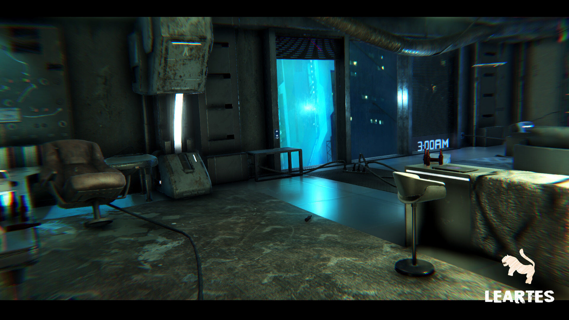 Cyberpunk Interior Bundle 3 products in 1 Low-poly 3D model_17