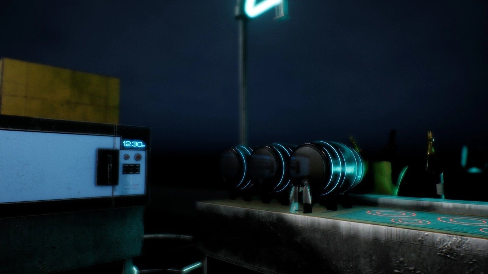 Cyberpunk Interior Bundle 3 products in 1 Low-poly 3D model_40