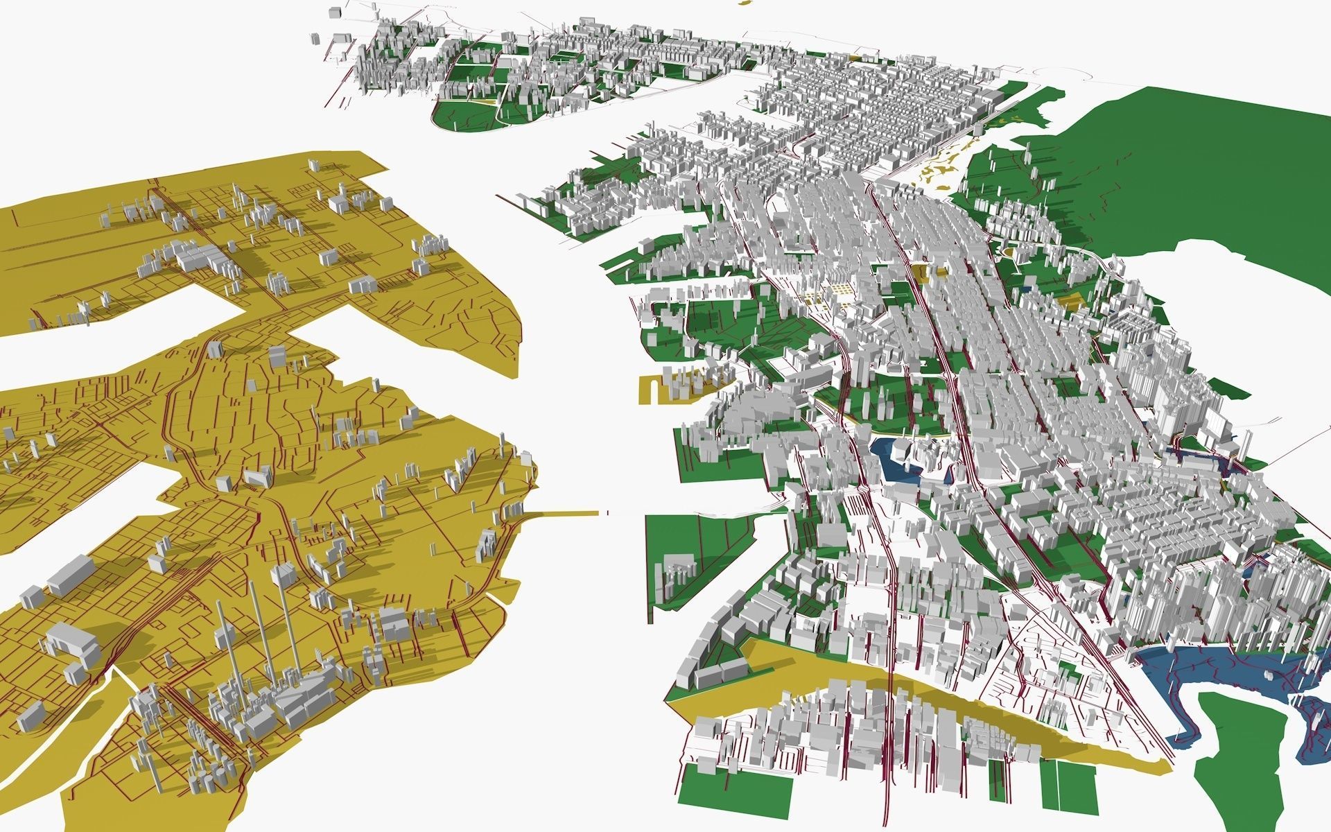 Singapore 02 Low-poly 3D model_2
