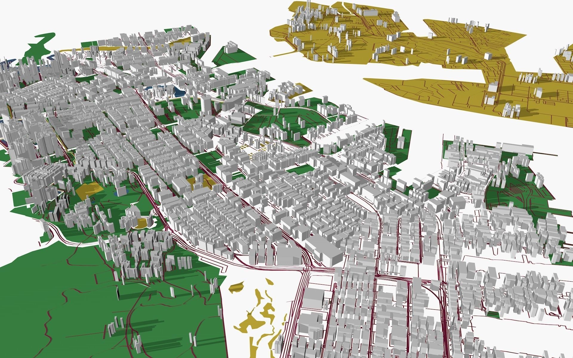 Singapore 02 Low-poly 3D model_4