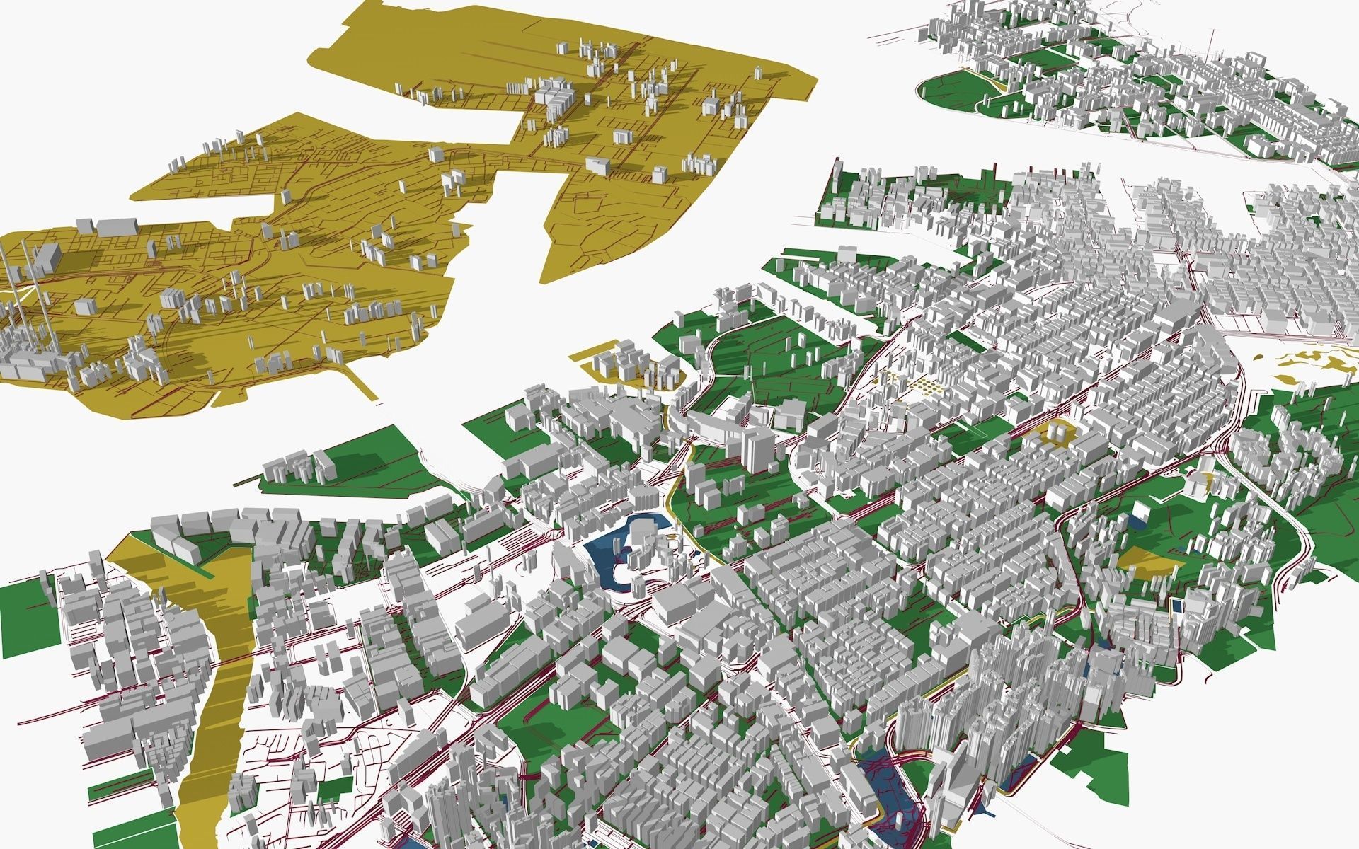 Singapore 02 Low-poly 3D model_3