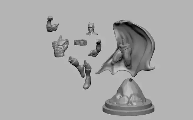 Batman 3d print ready model 3D print model