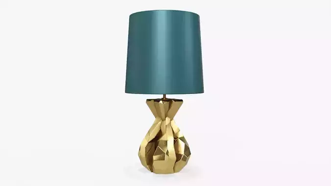 Table lamp with lampshade 06