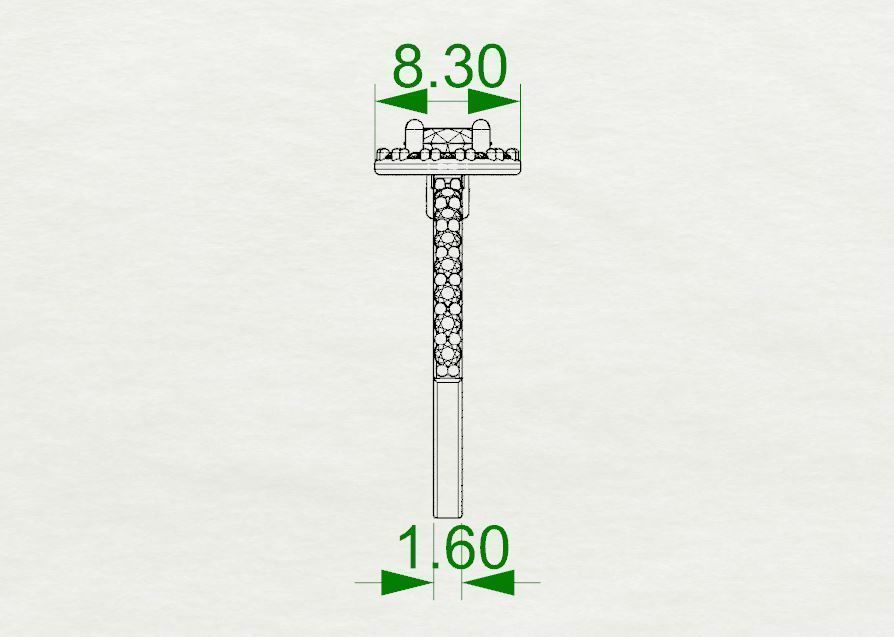 Engagement diamond ring  ready for print 3D print model_8