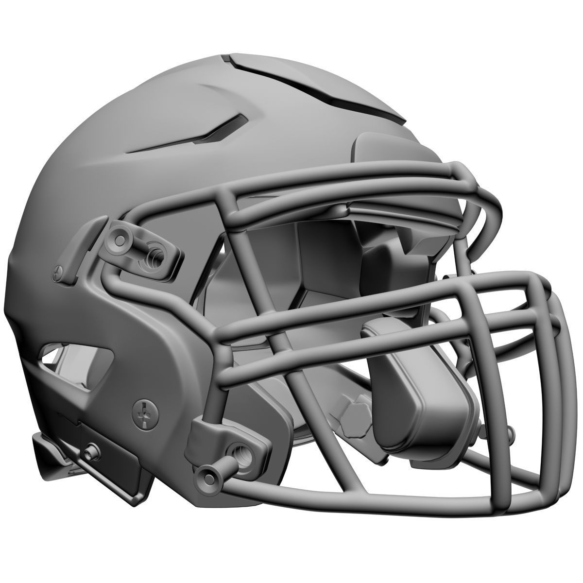 Riddell Speed Flex Football Helmet 3D model 3D printable CGTrader