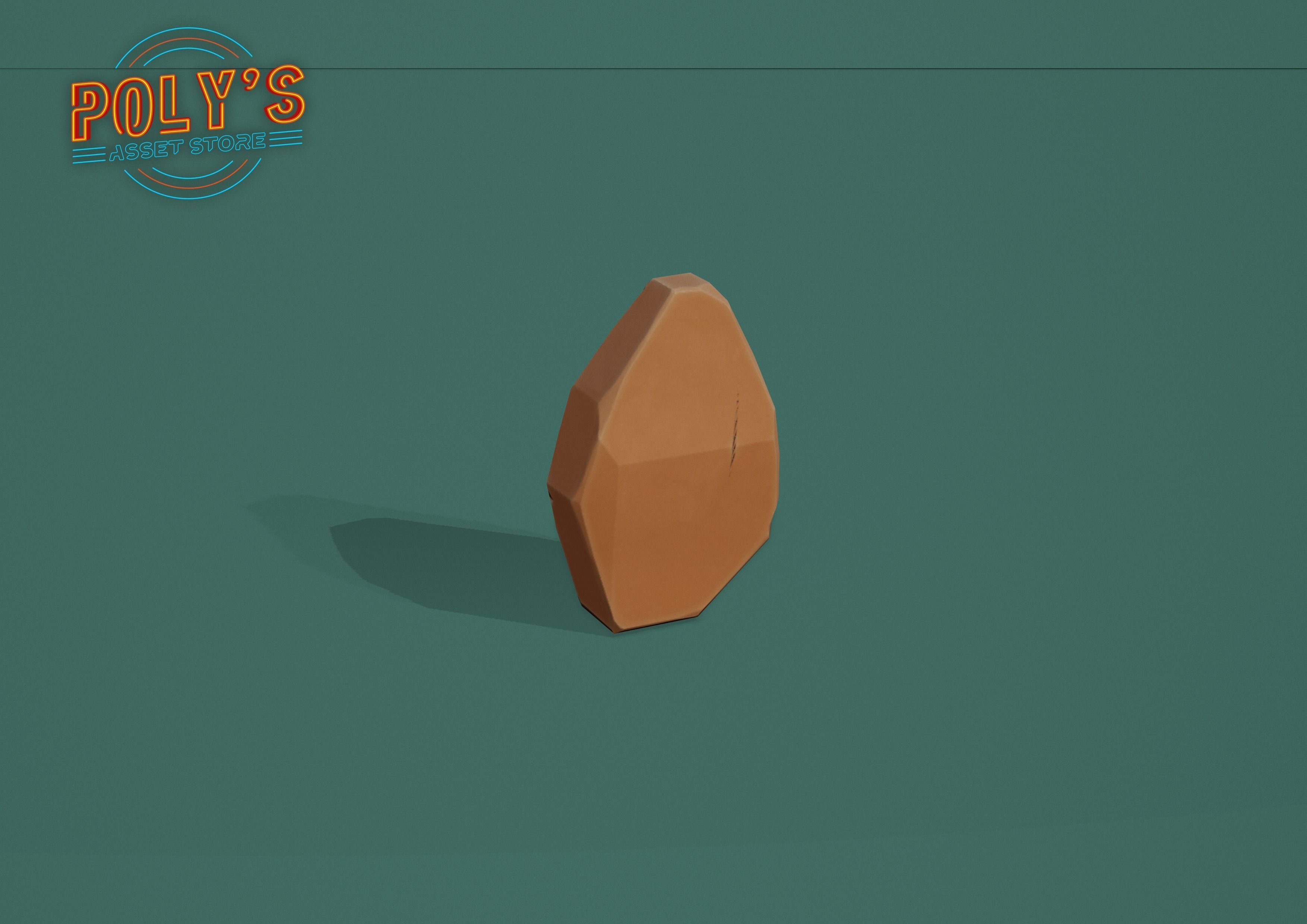 Rock Pack Stylized - Low Poly Low-poly 3D model_16