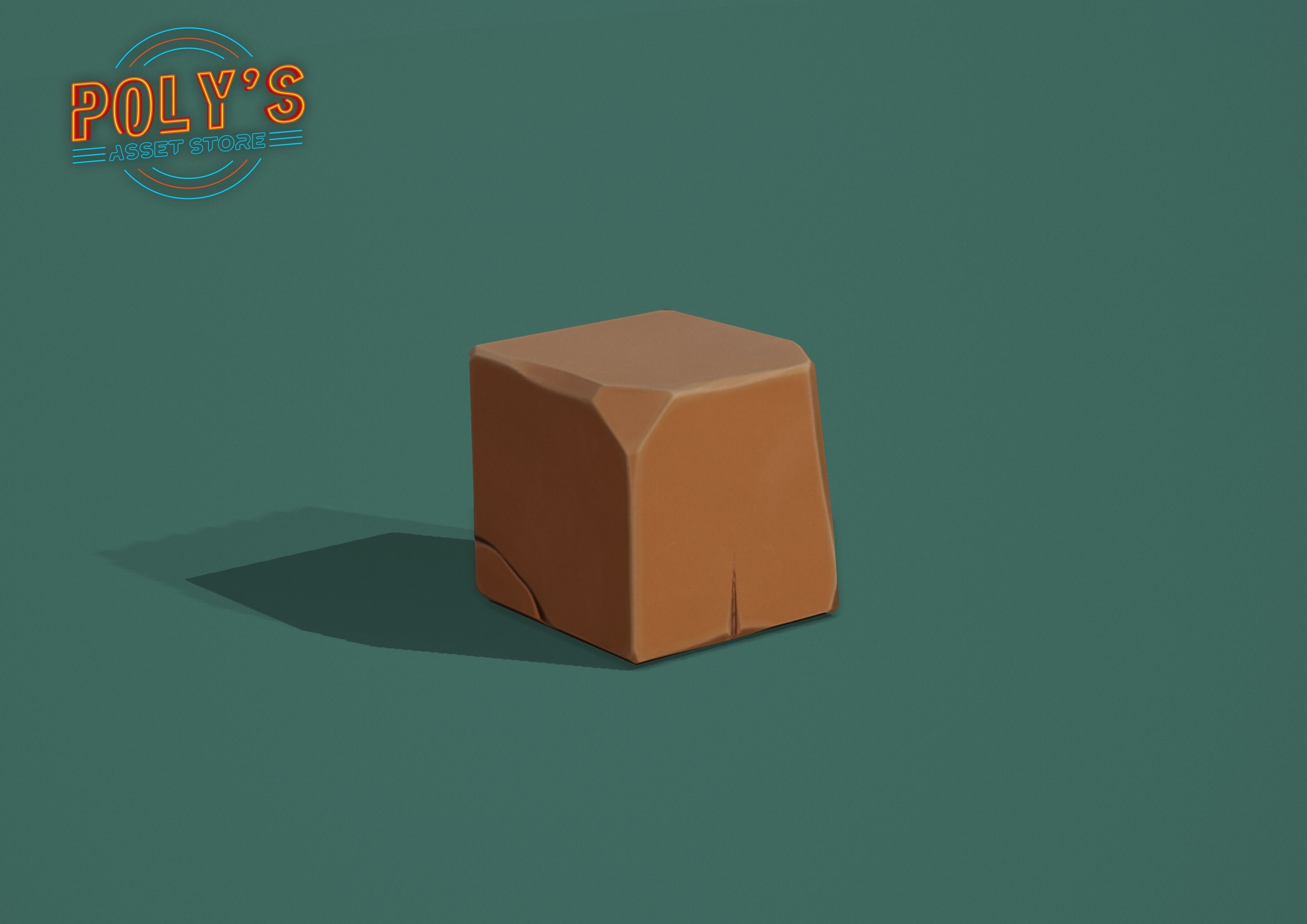 Rock Pack Stylized - Low Poly Low-poly 3D model_10