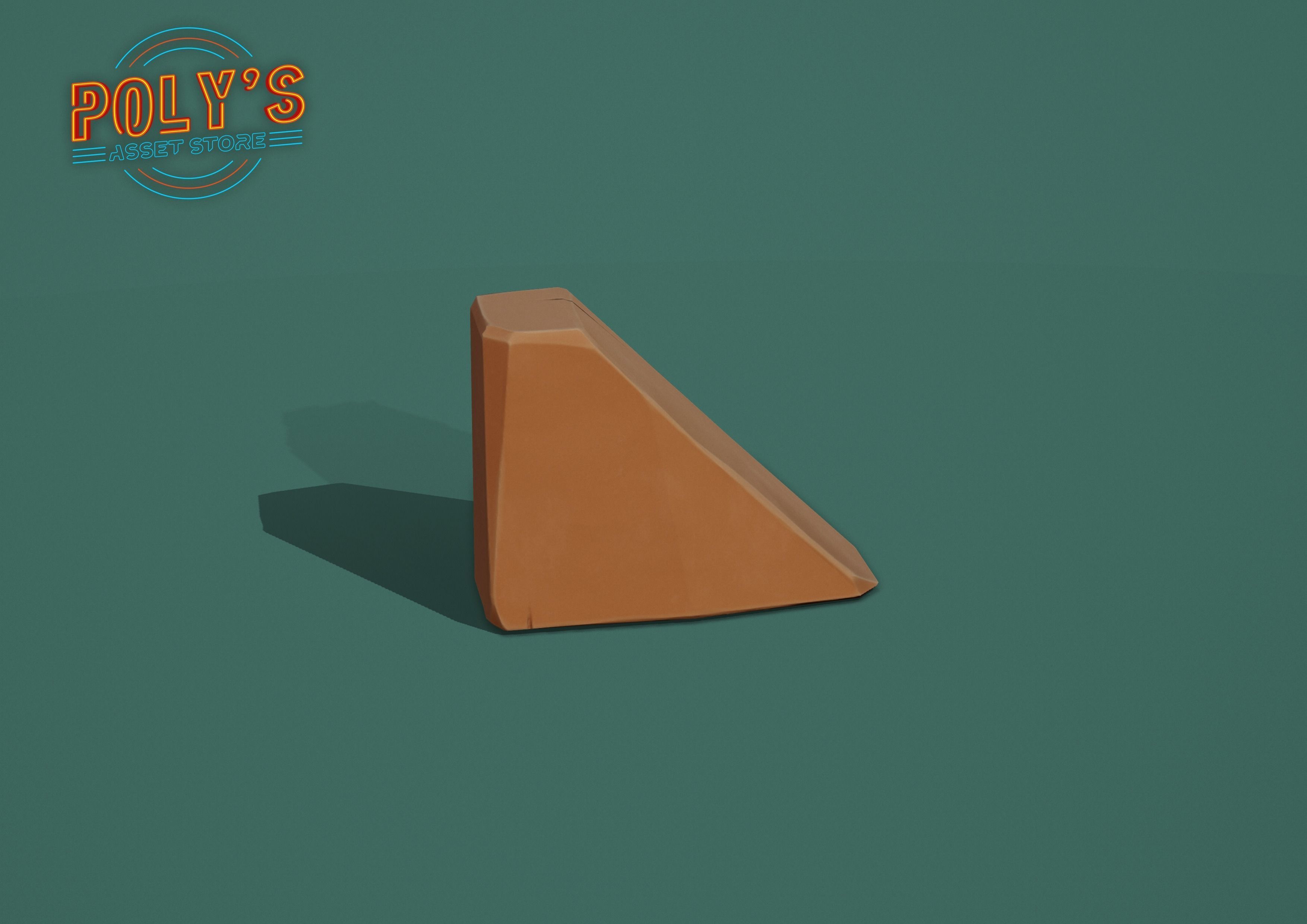 Rock Pack Stylized - Low Poly Low-poly 3D model_18