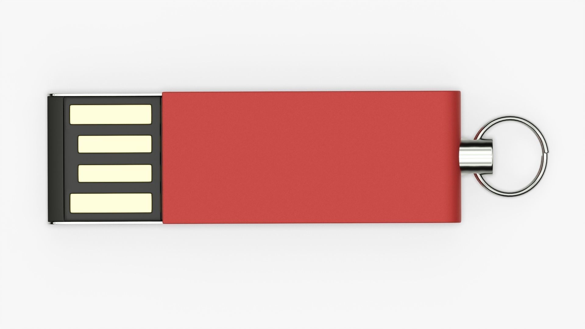 Flash drive USB 02 3D model_5