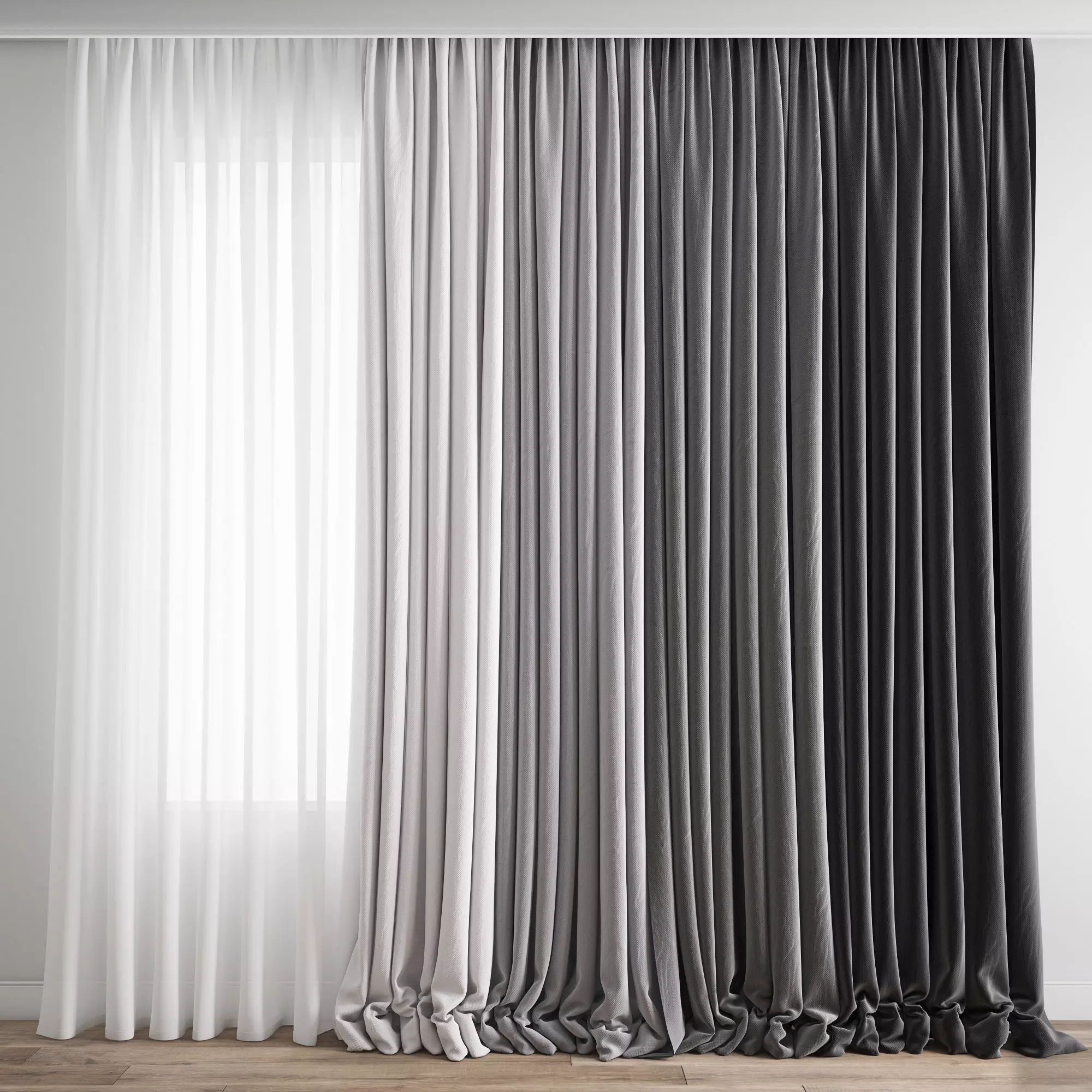 Curtain 157 3D model_0