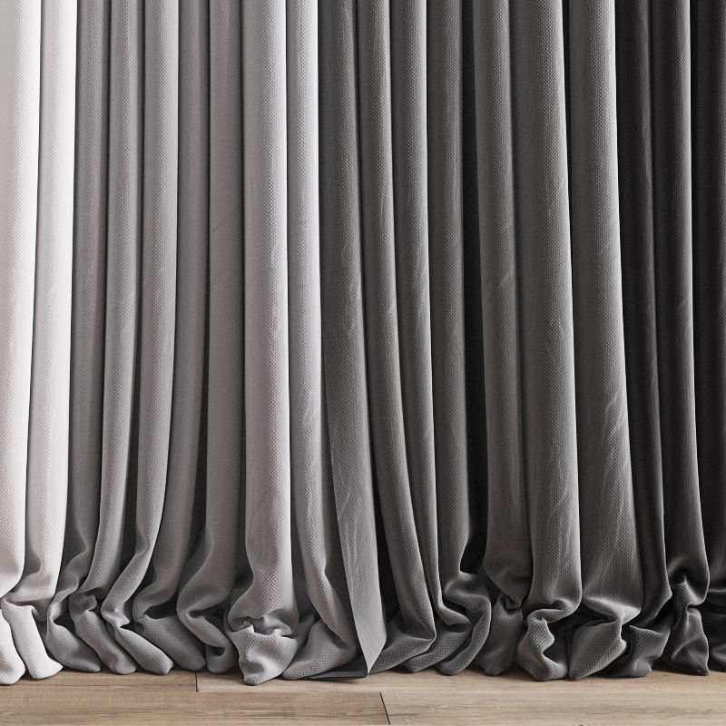 Curtain 157 3D model_1