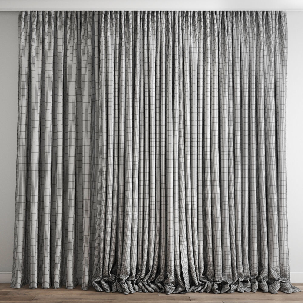 Curtain 157 3D model_7