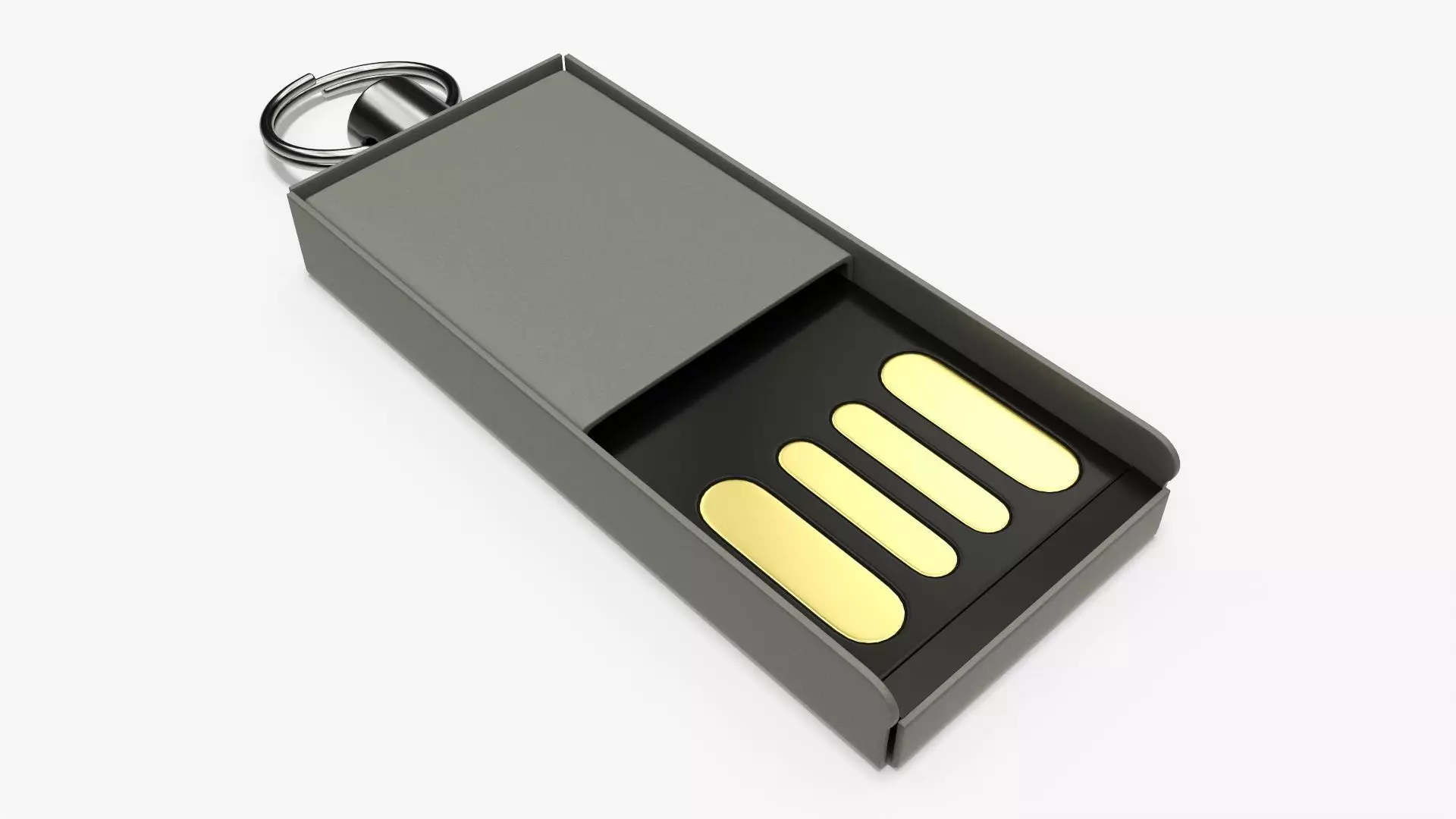 Flash drive USB 03 3D model_0