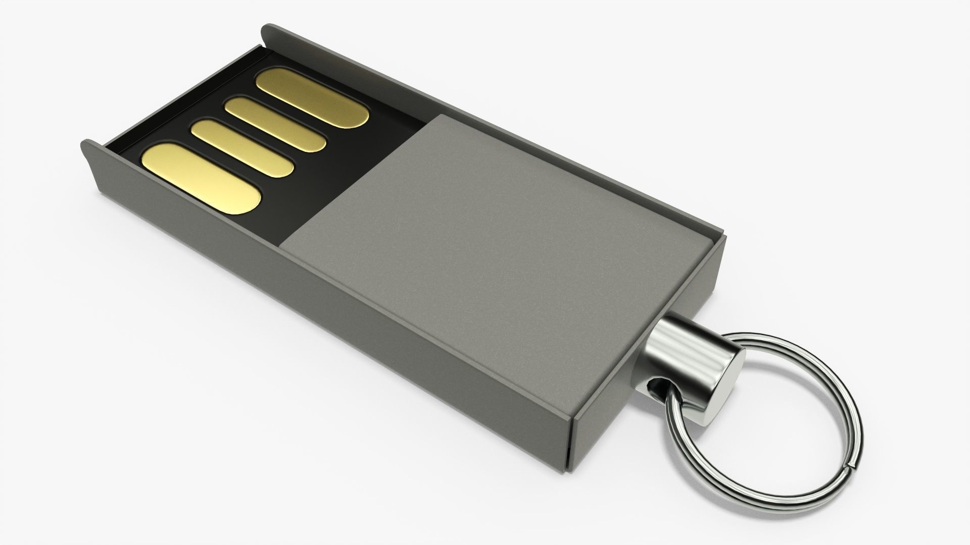 Flash drive USB 03 3D model_2