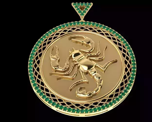 SCORPION pendant 