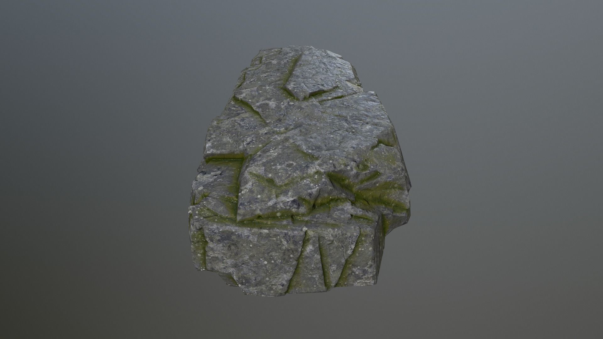 Rock Set Low-poly 3D model_23