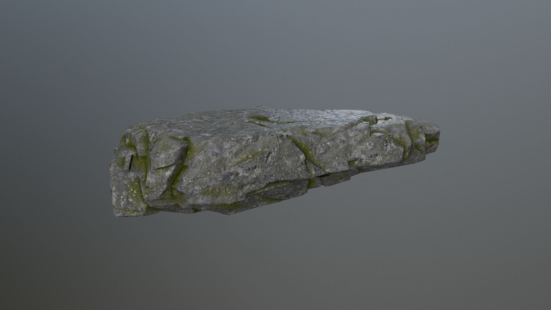 Rock Set Low-poly 3D model_22