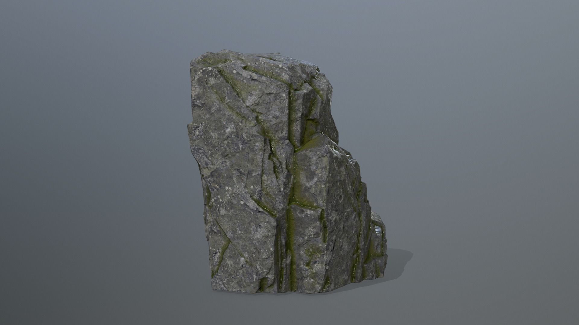 Rock Set Low-poly 3D model_12