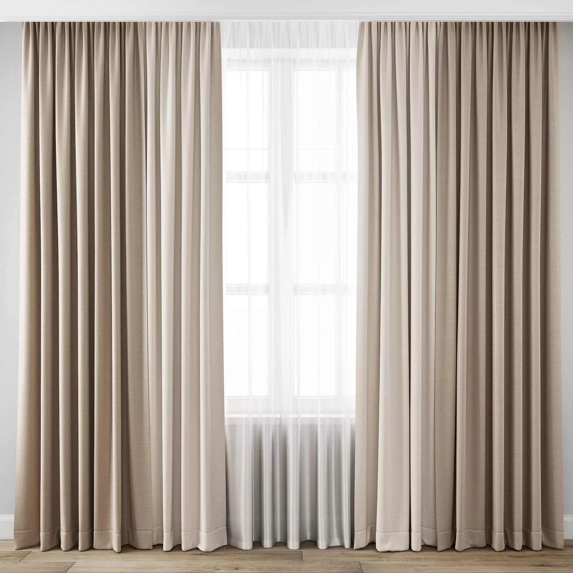 Curtain 159 3D model_0