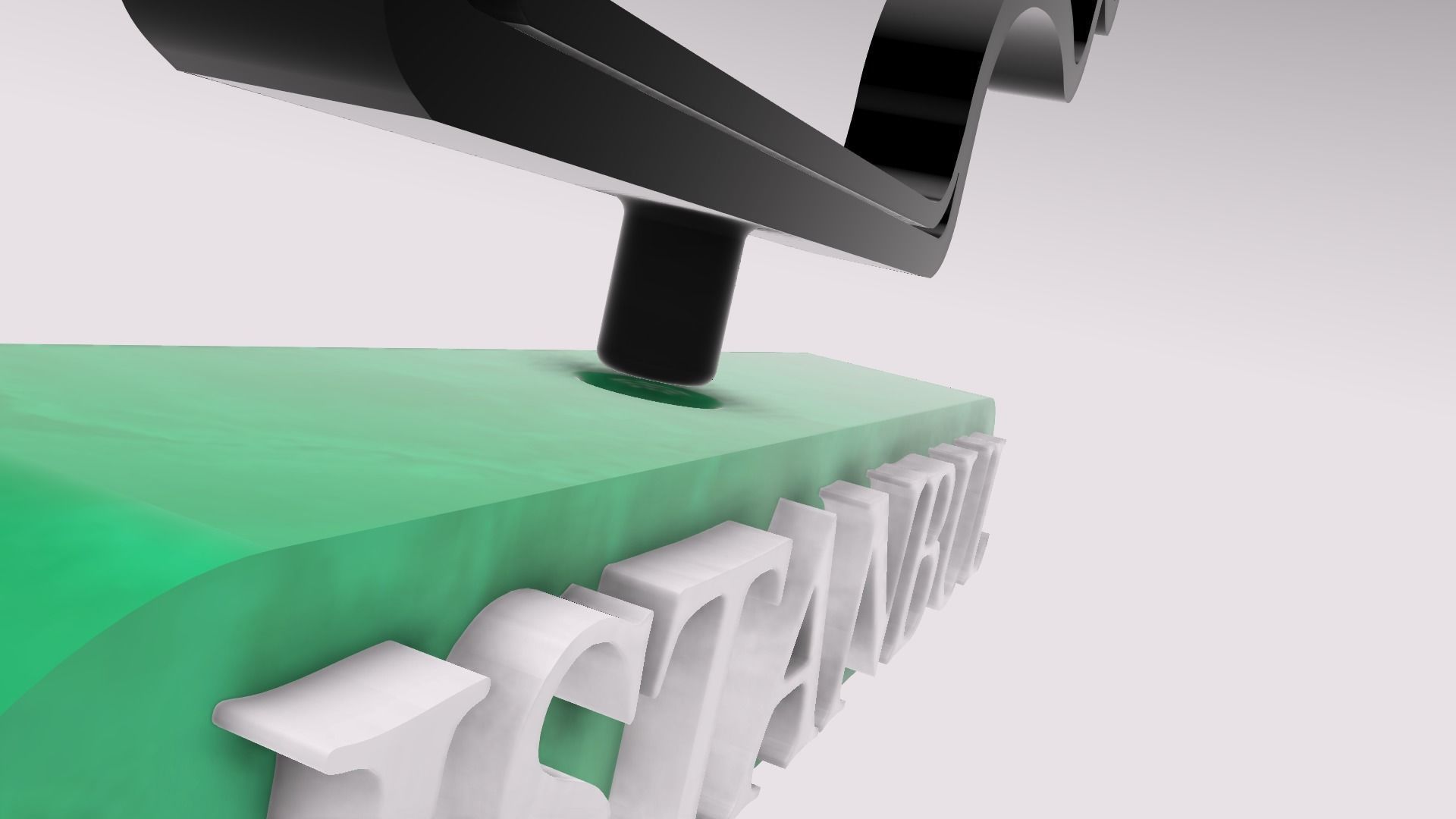 F1 Istanbul Race Track STL OBJ FBX Files 3D Print Fusion 360 3D print model_4